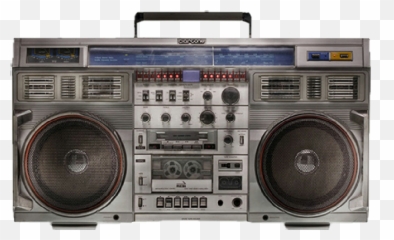 Boombox 80s Stereo Radio Sticker - Old Boomboxes Emoji,Stereo Emoji