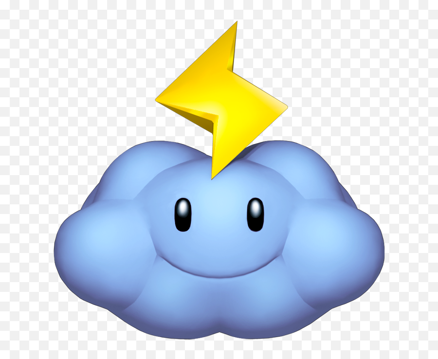 Cloud Clipart Mario Bros Cloud Mario - Mario Kart Wii Thundercloud Emoji,Mario Bros Emoji