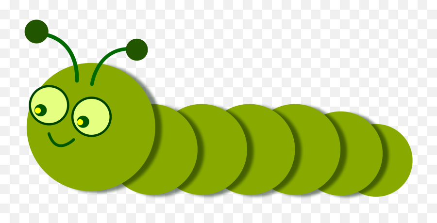 Cartoon Caterpillar Clip Art - Caterpillar Clipart Png Emoji,Caterpillar Emoji