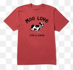 Mens Moo Love Crusher Tee - Short Sleeve Emoji,Goat Emoji Shirt