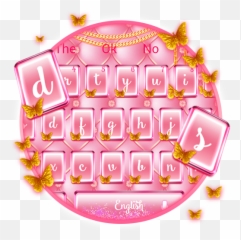 Pink Gold Keyboard - Girly Emoji,Kanye Emoji Keyboard