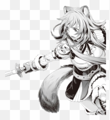 Raphtalia Sticker - Fictional Character Emoji,Raphtalia Emoji