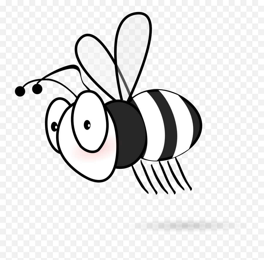 Free Halloween Bee Cliparts Download Free Clip Art Free - Bee Bug Clipart Black And White Emoji,Condorito Emoticon