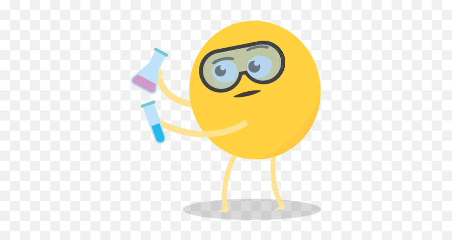 Tidbt Personas Tidbt - Discover You Happy Emoji,Scientist Emoticon