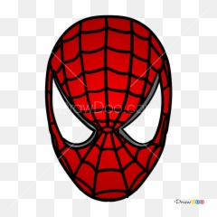 How To Draw Spiderman Mask Face Masks - Spider Man Face Mask Drawing Emoji,Moon Emoji Mask