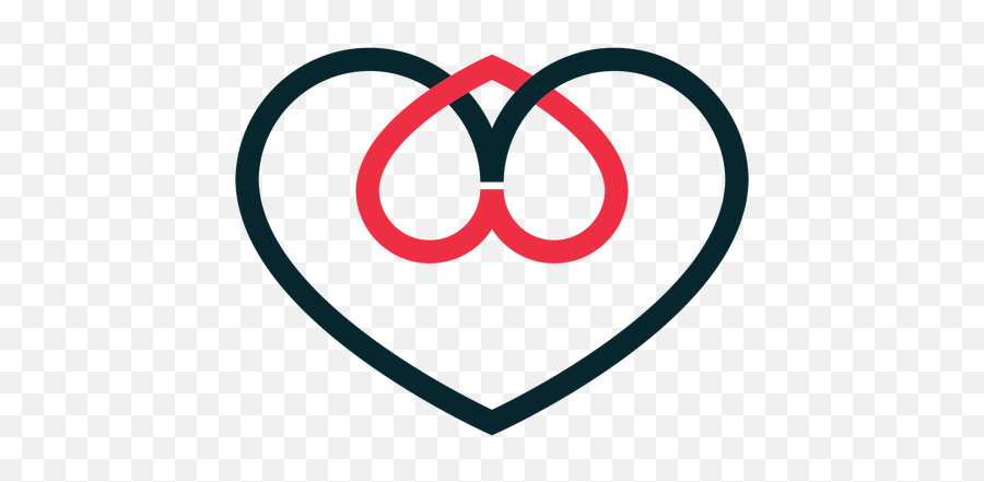 Two Hearts Adoption Symbol - Transparent Png U0026 Svg Vector File Transparent Adoption Symbol Emoji,Simple Smiley Face Emoticon Baby Vektor