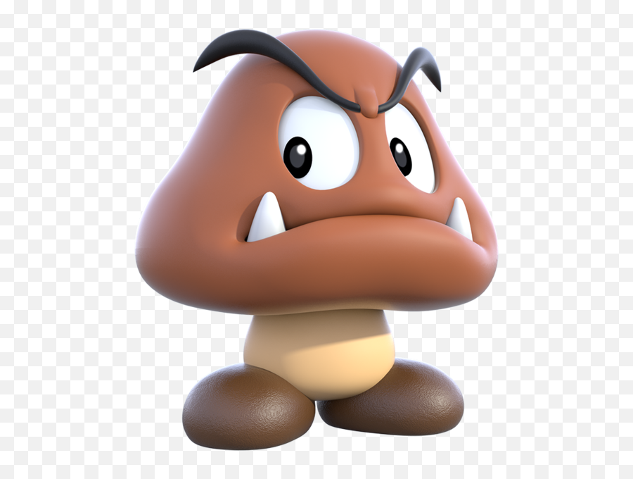 Enemies In Super Mario Galaxy - Goomba Mario Emoji,Mario Bomb Emoticon Transparent