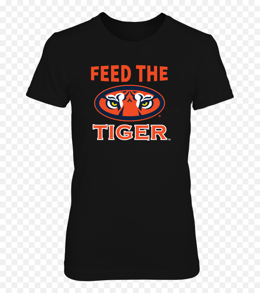 Auburn - Feed The Tiger Tiger T Shirt Cotton Long Sleeve Texas State University Glitter Shirt Emoji,Tiger 1 Emoticon