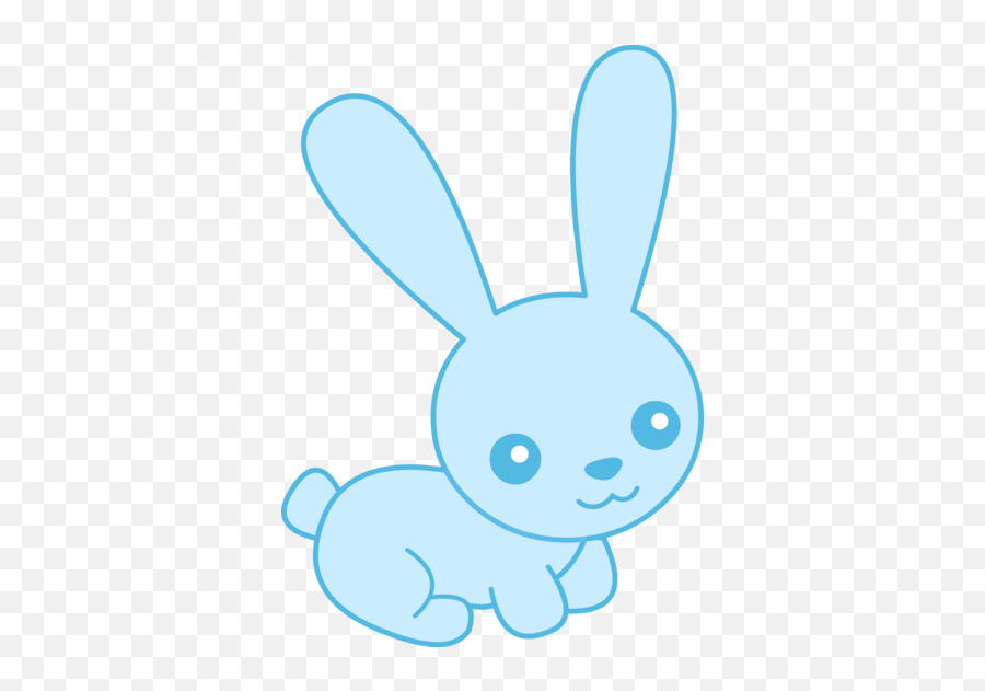 Free Spring Bunny Cliparts Download Free Clip Art Free - Blue Rabbit Clip Art Emoji,Bunny Emoji Ideas