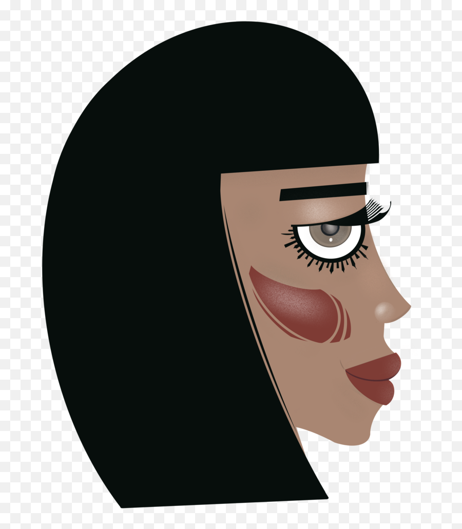 Blog Artist Cerina B - Hair Design Emoji,Art Portraying Strong Emotion