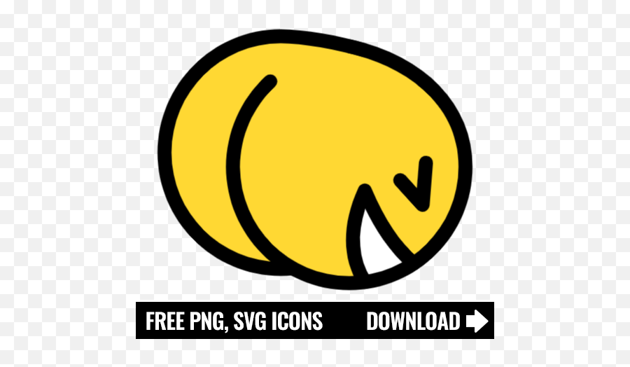 Free Ass Emoji Icon Symbol - Motorcycle Delivery Icon Png,Butt Emoticon For Texting