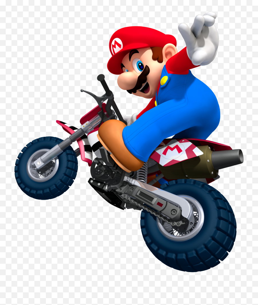 Mario Kart Wii Artwork Including A Massive Selection Of - Transparent Mario Kart Wii Png Emoji,Motorbike Emoticon Facebook