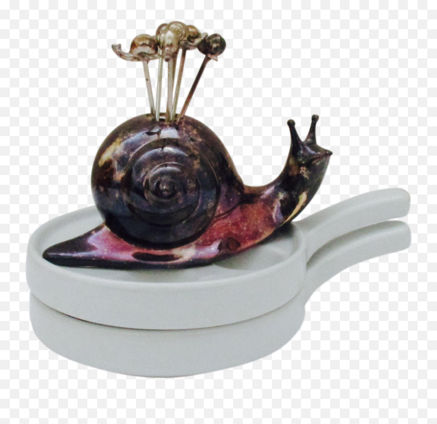 French Snail Figure With Hors Doeuvre - Serveware Emoji,Can Custom Emoticons Be Used In Escargot