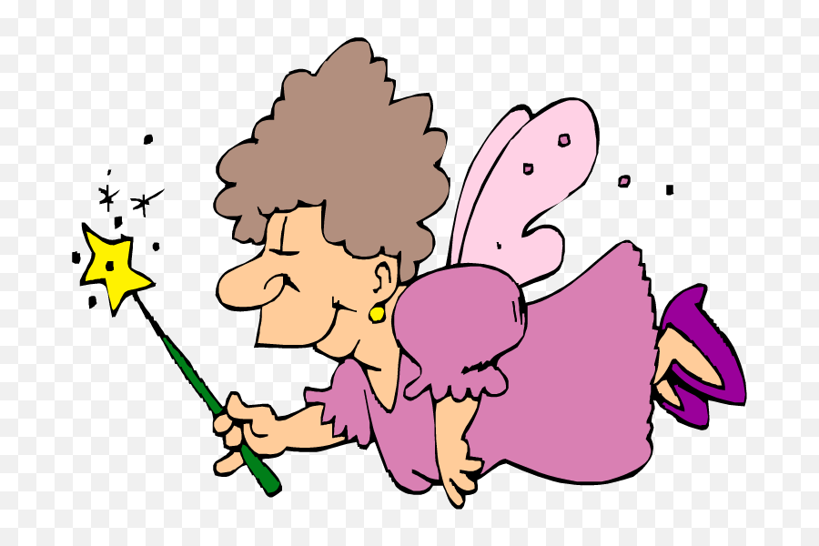 Cute Fairy Godmother - Fairy Godmother Clip Art Emoji,Cute Fairy Emoji