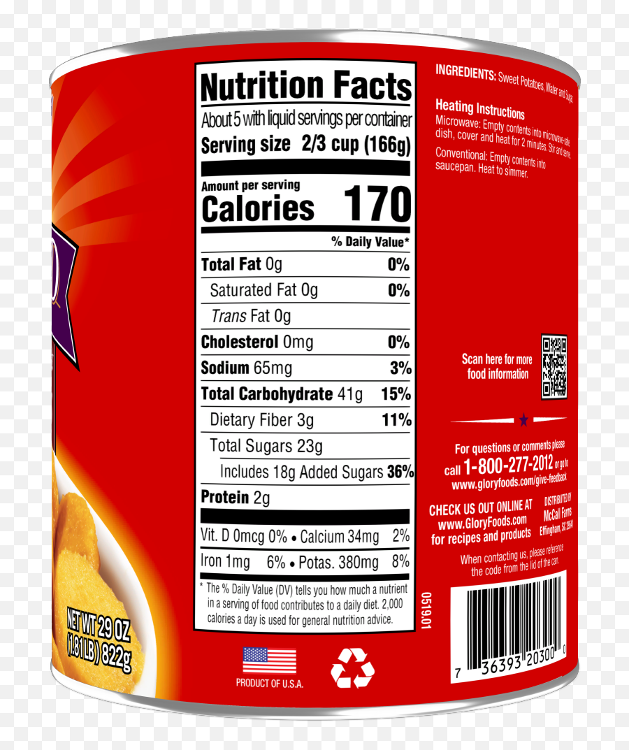 Glory Foods Seasoned Southern Style Cut - Nutrition Facts Label Emoji,Android Emoticon Sweet Potato Meanings