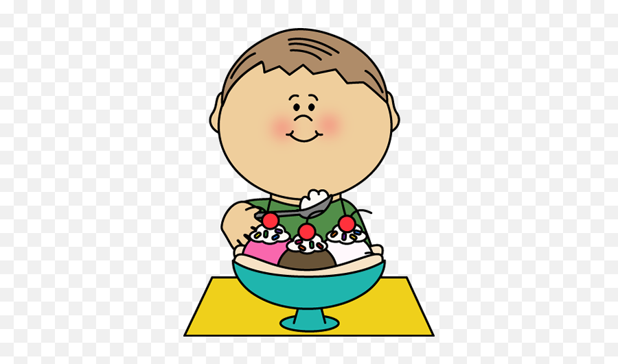 Free Eating Icecream Cliparts Download Free Eating Icecream - Kid Eats Ice Cream Clipart Emoji,Eat Ice Cream Emoticon