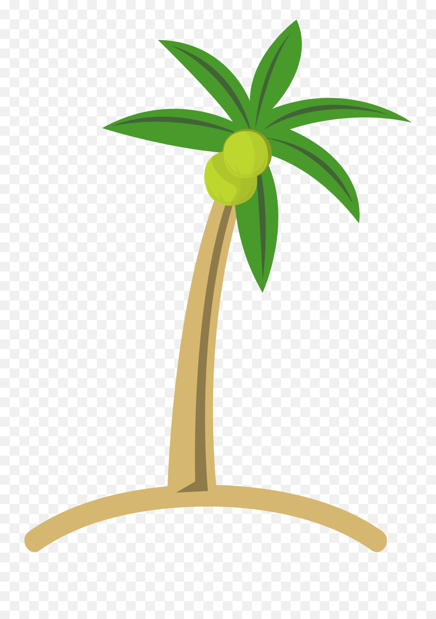 Free Coconut Tree 1189467 Png With - Fresh Emoji,Emoji Svg Tree