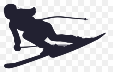 Ski Gear Austrian Coloured Symbol - Girl Ski Racer Silhouette Emoji,Ski Jumping Emoji
