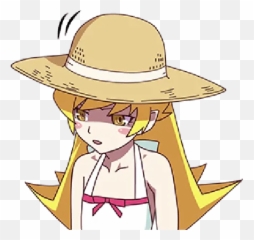 Whatsapp Stickers - Costume Hat Emoji,Meme Oshino Discord Emoji