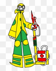Also Works At What Totally Isnt Clipart - Dot Emoji,Scientist Emoji