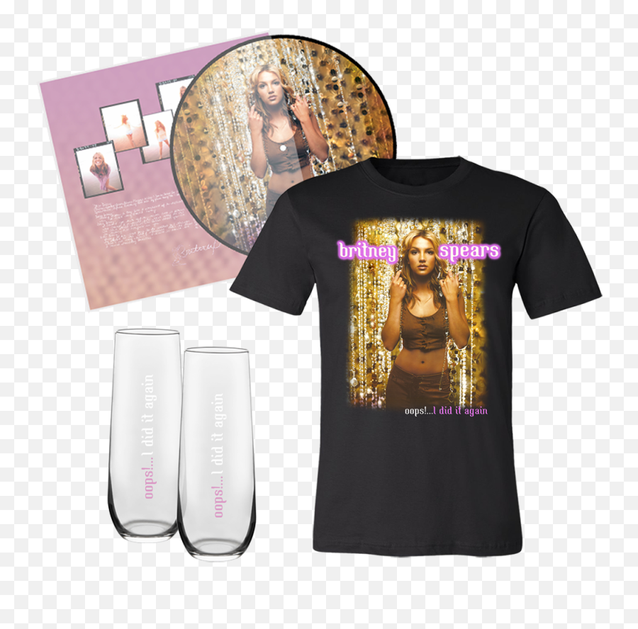 Oops I Did It Again 20th Anniversary Merchandise Has Emoji,Rca Emojis