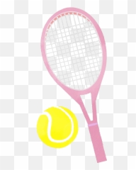 Tennis Ball And Racket - Cute2u A Free Cute Illustration Emoji,Emoji Quiz Girl Flag Tennis Ball