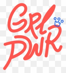 Girl Power Lettering Clipart Illustrations U0026 Images In Png Emoji,Dancing Girl Emoji Text