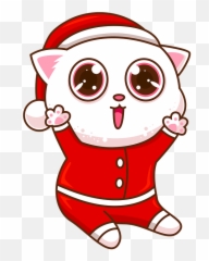 Cat Kitten Santa - Free Image On Pixabay Emoji,Emoji Happy Year Of The Tiger New Year