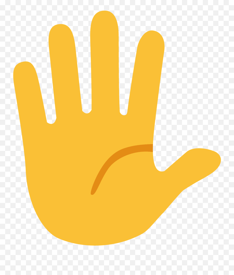 Hand With Fingers Splayed Emoji Clipart Free Download,Noto Emoji Meaning