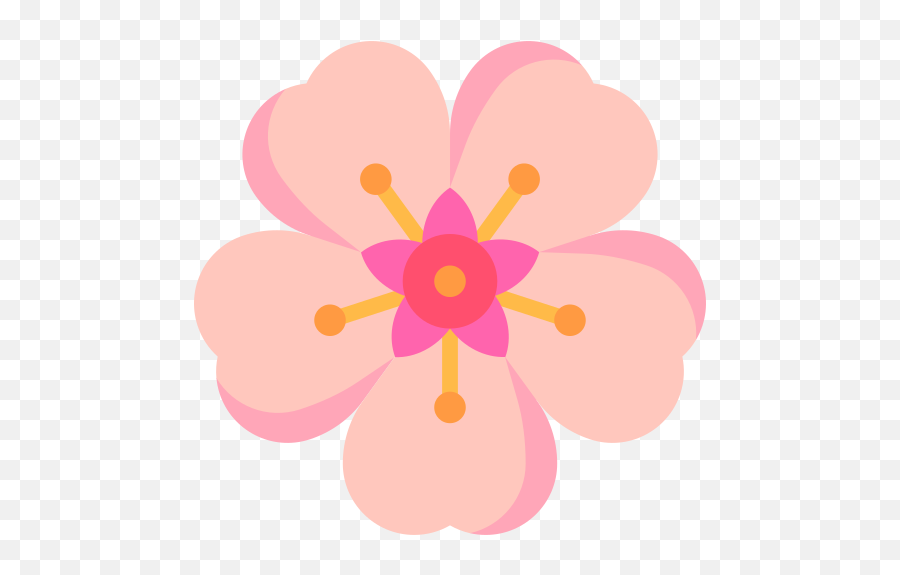 Cherry Blossom - Free Nature Icons Emoji,Flower Emoji Game