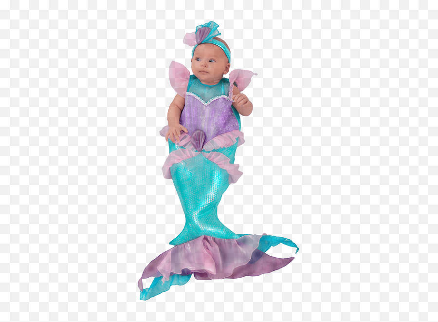 Princess Paradise Pinkie Poodle Baby Costume Newborn Girls - Mermaid Mini Emoji,Emoji Costumes For Girls