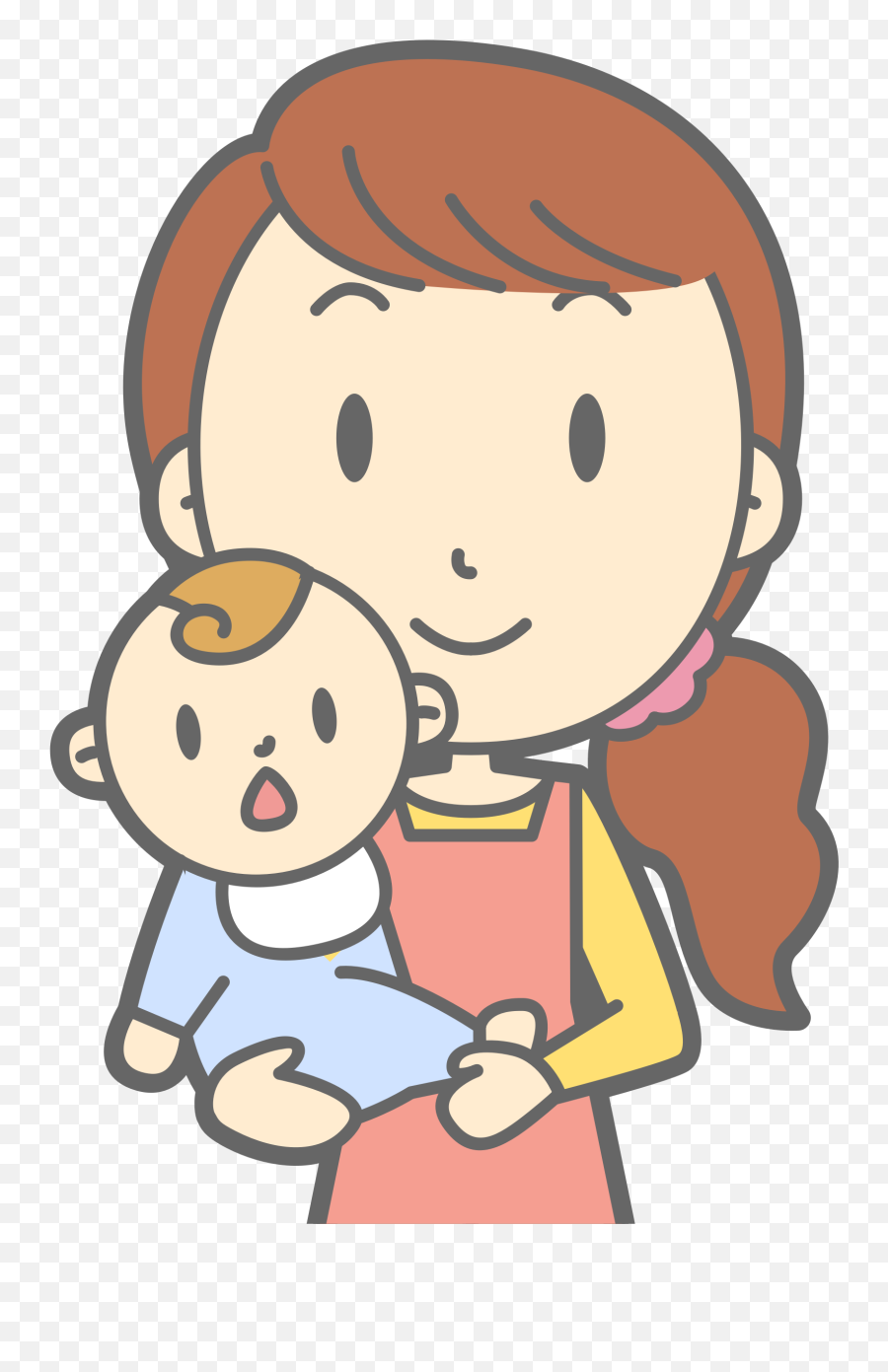 Mummy Clipart Baby Mummy Baby - Mother And Baby Clipart Emoji,Mummy Emoji
