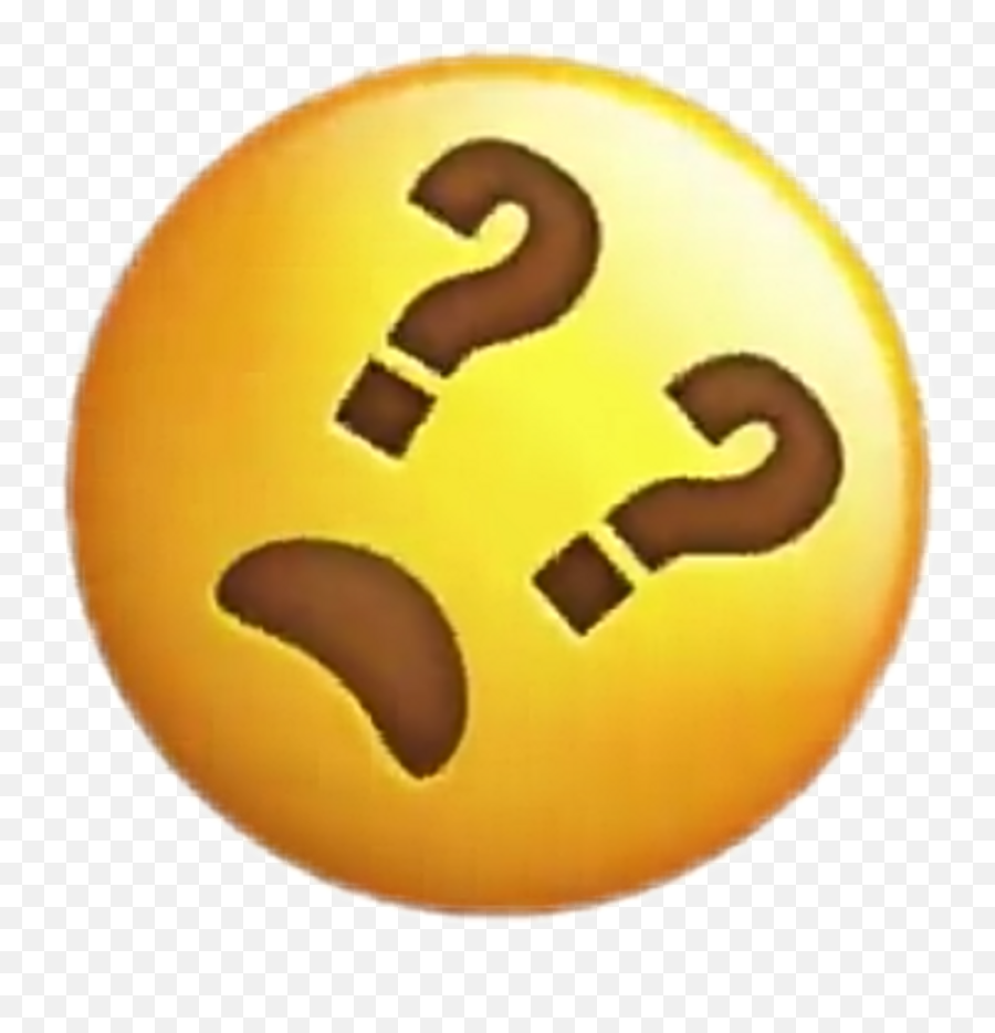 Emoji Clipart Question - Happy,Question Emoji