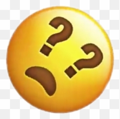 Emoji Clipart Question - Happy,Question Emoji