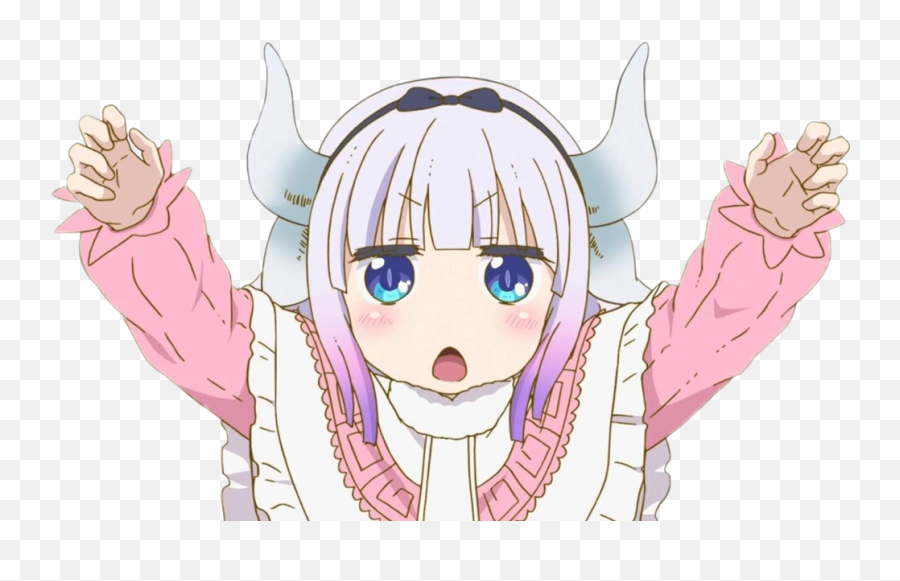 Kanna Kobayashi Cute Sticker - Miss Dragon Maid Kanna Cute Emoji,Kanna Emoji