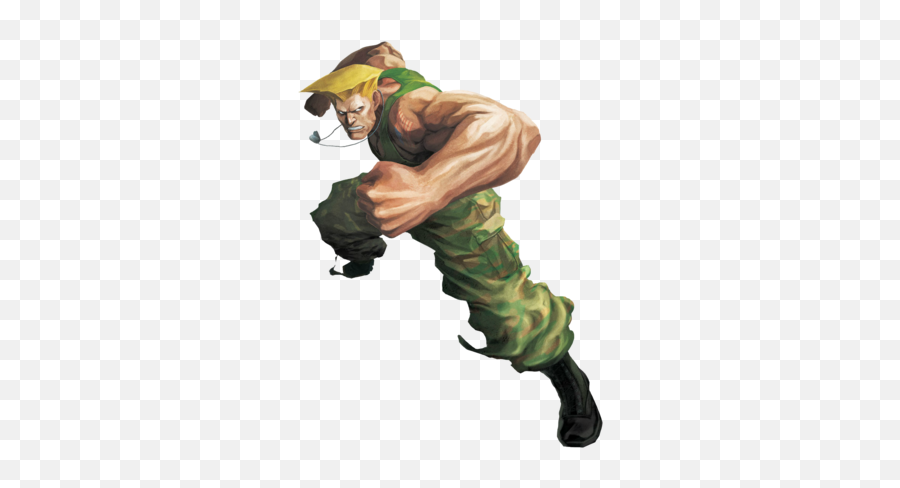 Definitive - Street Fighter Guile Art Emoji,Akanbe Emoticon