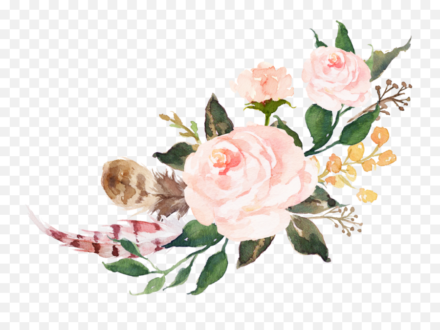 The Most Edited - Transparent Watercolor Roses Png Emoji,Flowe Emoji