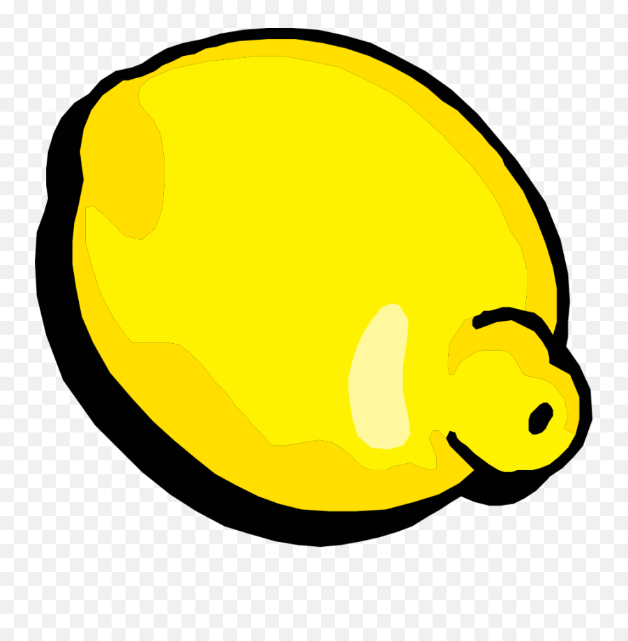 Lemon Clipart Mango Lemon Mango - Lemon Cartoon Transparent Emoji,Lemon Emoji Pillow