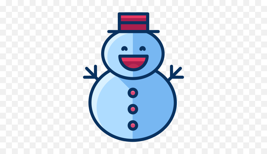 Man Snow Christmas Winter Snowman Icon - Christmas Profile Pictures Snowman Emoji,Snowman Emoji