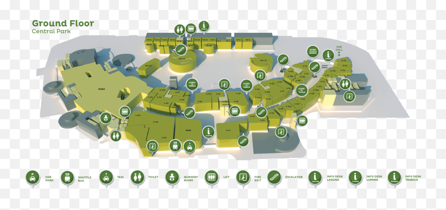 Directory Map Central Park Mall Jakarta - Tribeca Central Park Emoji,Arti Dari Emoticon V