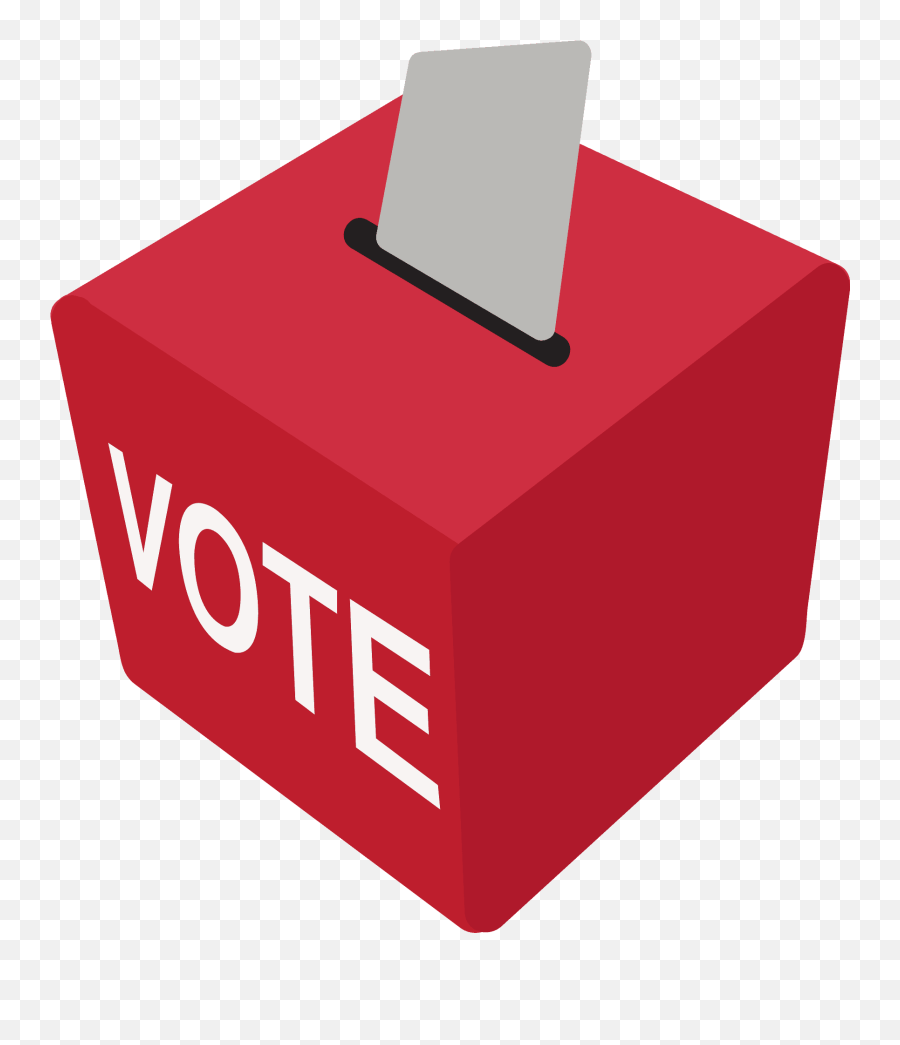 Ballot Box With Ballot Emoji Clipart - Ballot Box Emoji,Election Emoji