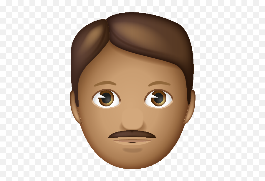 Emoji U2013 The Official Brand Man With Moustache Variation - Family Emoji Transparent Background,Moustache Emoji