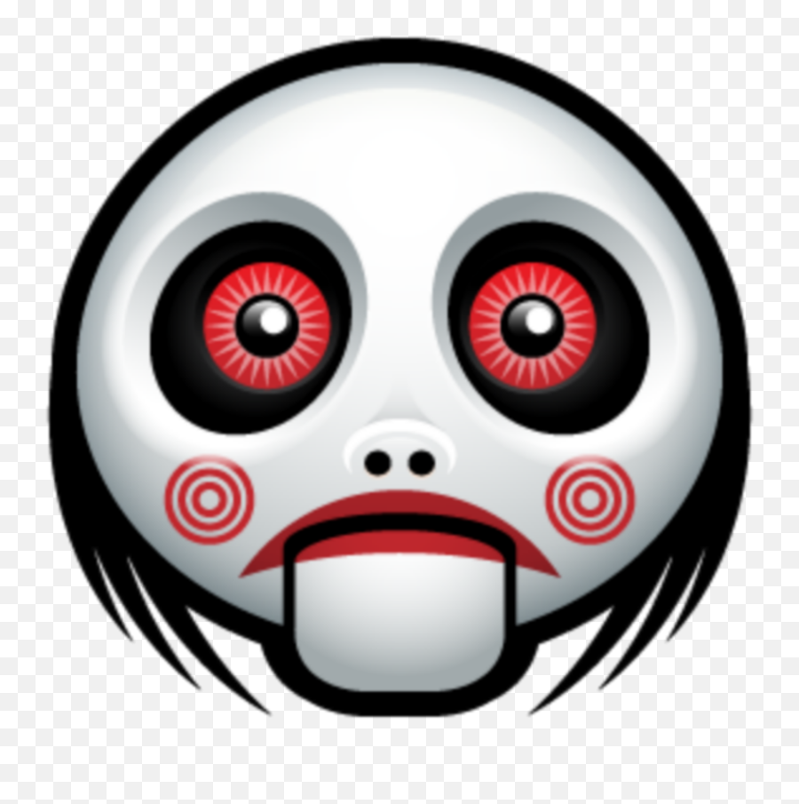 Mq Movie Saw Head Face Emoji Emojis Sticker By Marras - Halloween Avatar Icons,Scary Face Emoji