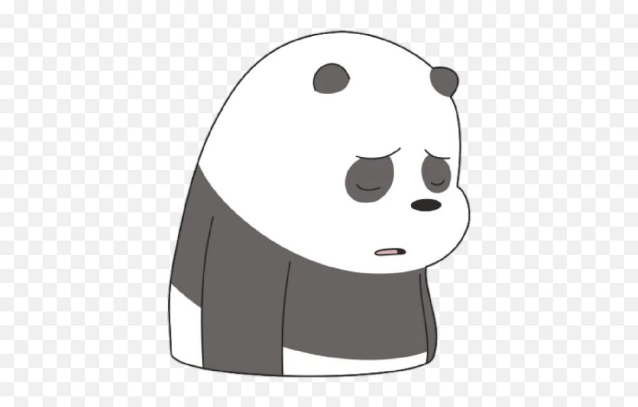 La Niña Del Pastel - We Bare Bears Cute Sad Emoji,Emojis Soplando