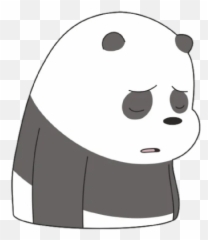 La Niña Del Pastel - We Bare Bears Cute Sad Emoji,Emojis Soplando