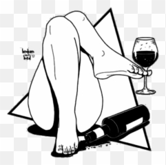 Sticker - Art Emoji,Birthday Wine Emoji