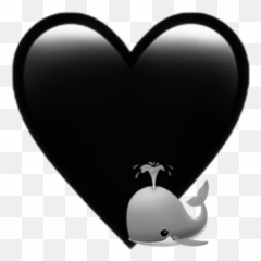 Emoji Aesthetic Tumblr Goth Black - Lovely,Goth Emoji