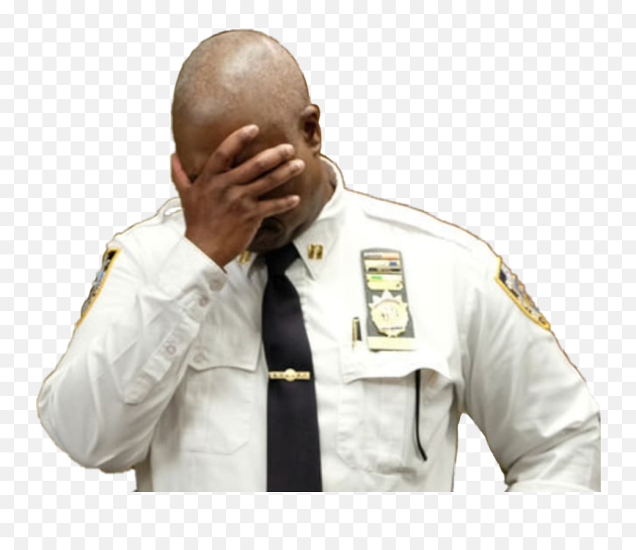 The Most Edited - Brooklyn Nine Nine Face Palm Emoji,Captain Holt Emojis On.your Phone