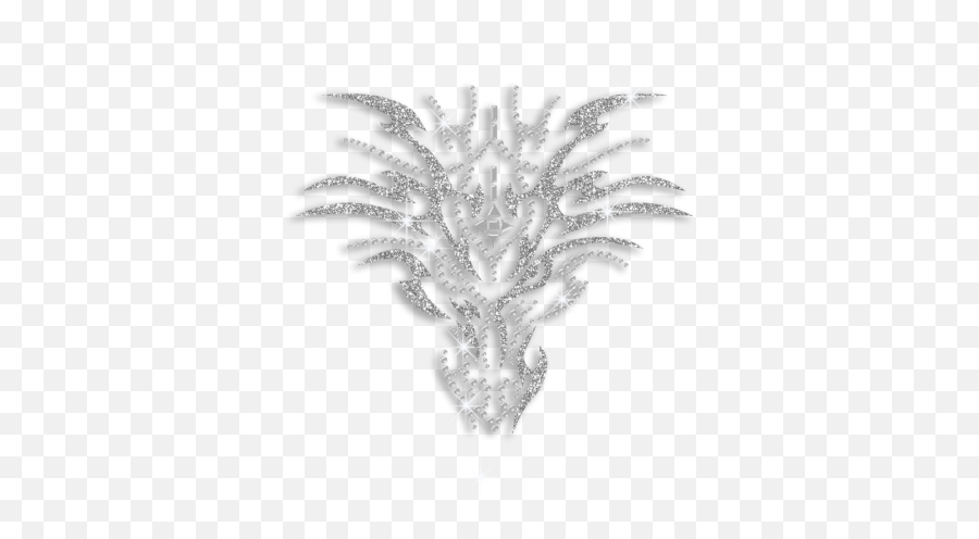 Cool Crystal Dragon Head Iron - Polynesian Dragon Head Emoji,Dragon Faces Different Emotions