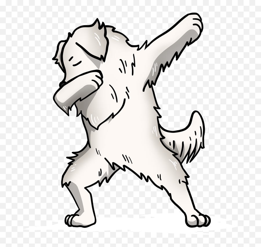 Pin - Great Pyrenese Dog Drawing Emoji,Daschund Emoji